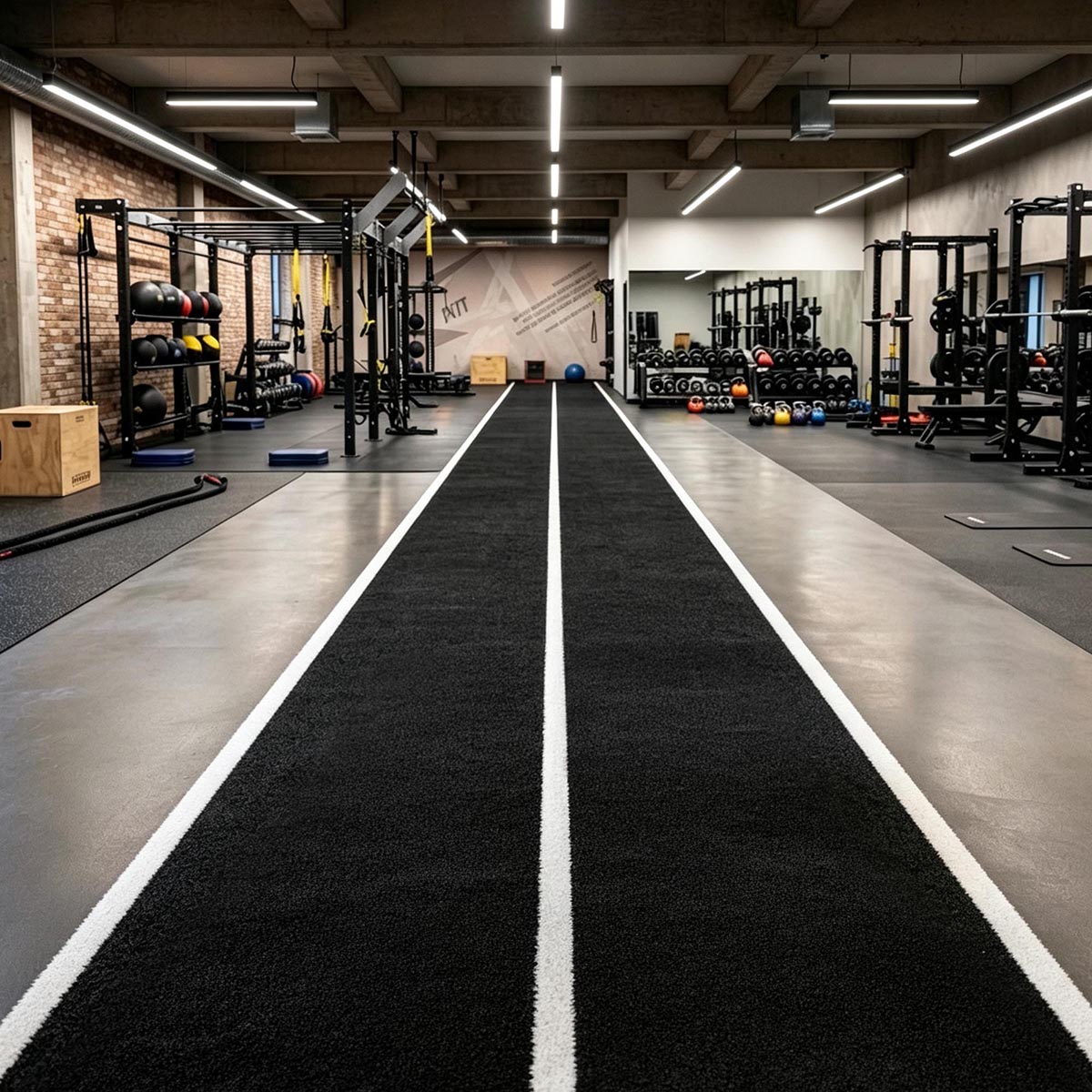 Yescom HybridLane Agility Turf for Sled, Speed Drills & Functional Fitness