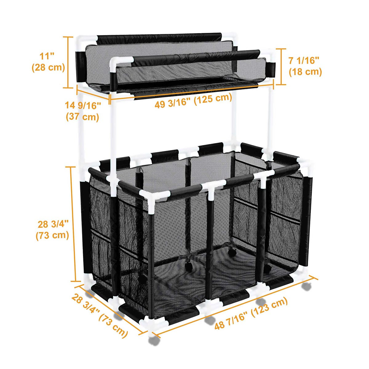 Yescom Replacement Mesh for Stable Pool Toy Storage - PVC