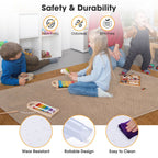 Yescom 46" x 60" Rolling Chair Mat for Carpet