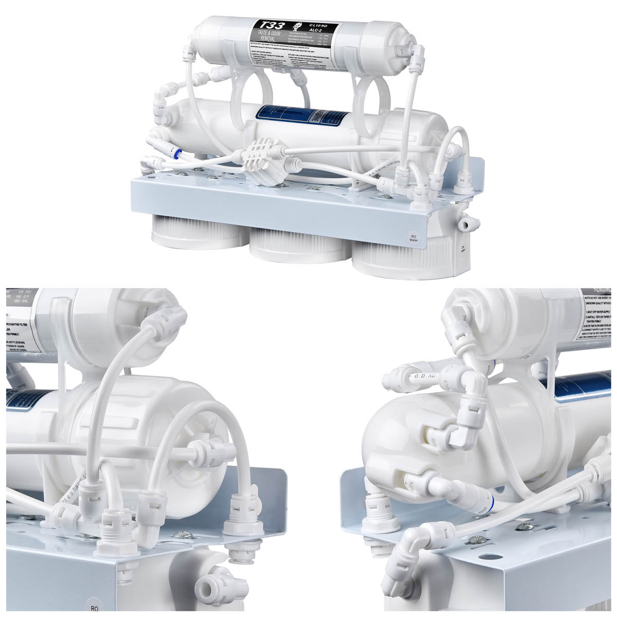 Yescom 5-Stage Water Filter System w/ 8 Extra Filters