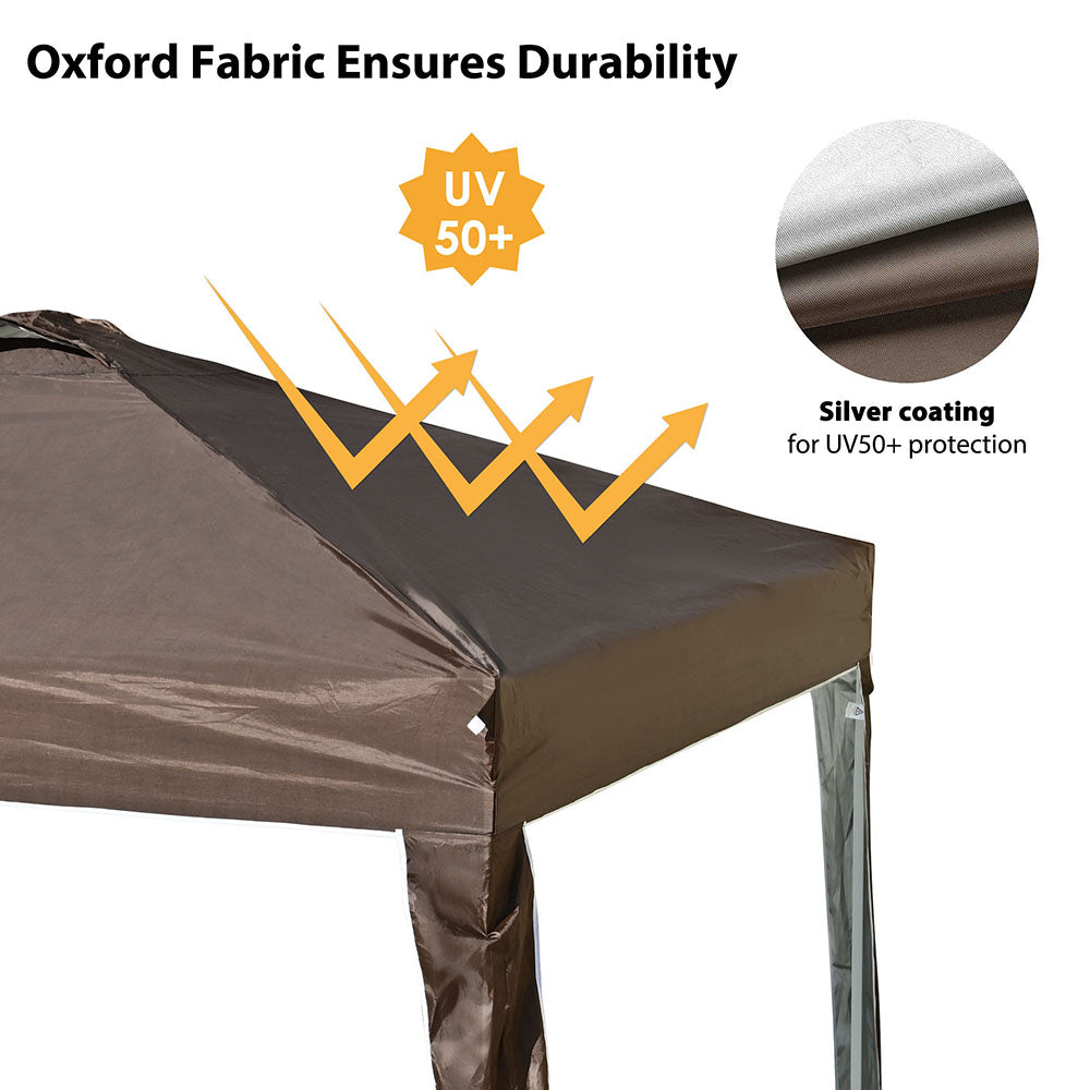Yescom 10x10 Pop Up Canopy Tent with Weight Bags Air Vent