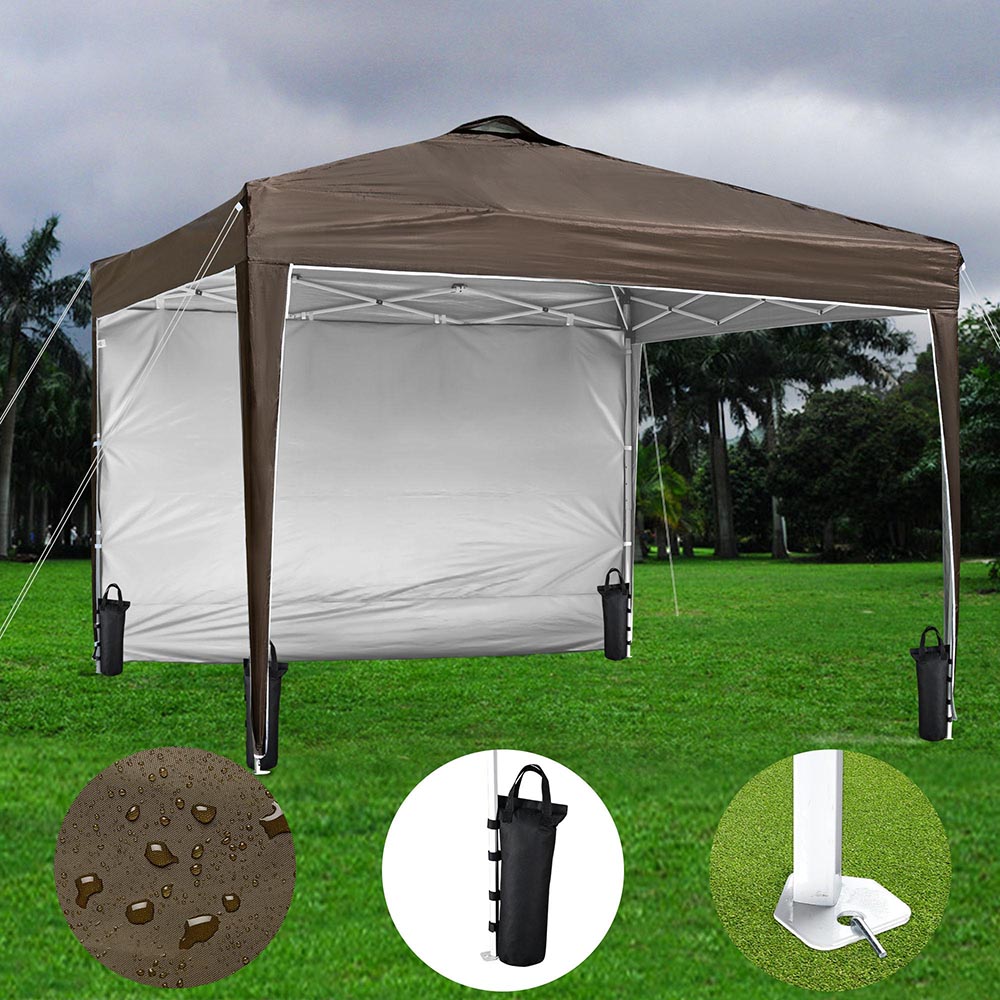 Yescom 10x10 Pop Up Canopy Tent with Weight Bags Air Vent