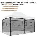Yescom 10x15 Pop Up Canopy Netting Mesh Sidewalls