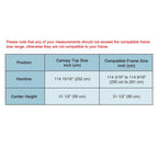 Yescom 10x10 Ez Pop Up Tent Canopy Top Replacement Cover (9.6'x9.6')
