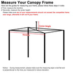 Yescom 10x10 Ez Pop Up Tent Canopy Top Replacement Cover (9.6'x9.6')