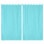 Yescom 2-Pcs Outdoor Tab Top Curtain Panel, 54Wx108L