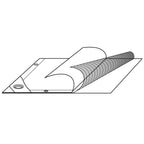 Yescom 30'x50' Heavy-Duty Poly Tarp Reinforced Canopy, Silver