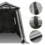 Yescom 6'x8' Portable Garage Shelter Carport Storage Shed