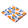 LAGarden Rectangle Tablecloth with Lemon Orange Seagull Print 43"x57"