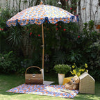 LAGarden Rectangle Tablecloth with Lemon Orange Seagull Print 43"x57"