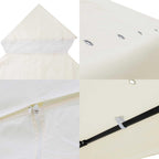 Yescom 10' x 10' Ivory Canopy Replacement Top with Net