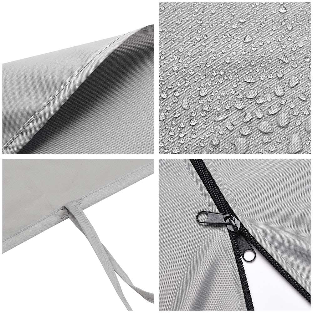 Yescom Gazebo Curtain 10x12ft Privacy Zip Side CPAI-84