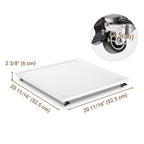 Yescom 20" Caddy with Rubber Lockable Casters Holds 220lbs