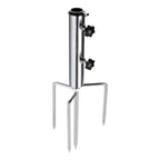 Yescom Galvanized Steel Beach Umbrella Anchor for Poles D1 7/16"