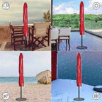 Yescom Waterproof PVC Patio Outdoor Umbrella Cover Bag 8-9ft