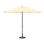 Yescom 13ft 8-Rib Outdoor Patio Umbrella with Base