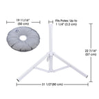 Yescom Beach Umbrella Base Holder for Poles D1 1/4"