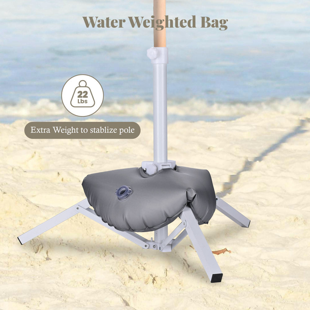 Yescom Beach Umbrella Base Holder for Poles D1 1/4"