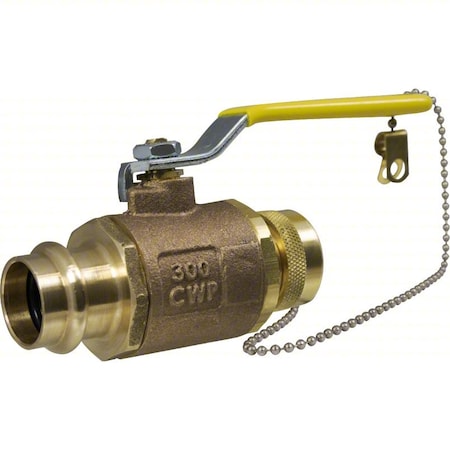 Ball Valve, Stainless Steel, Full Port, Two-Piece