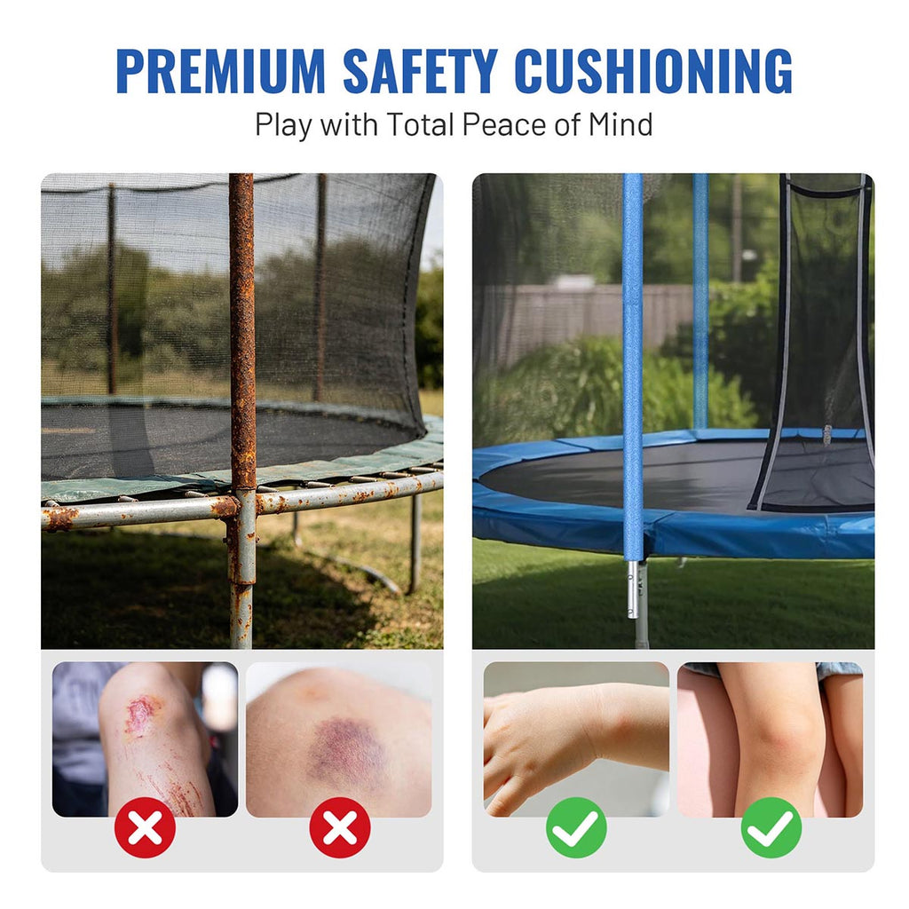 Yescom 12 Pack 37" Trampoline Pole Foam Sleeves - Fits 1.26" Pole