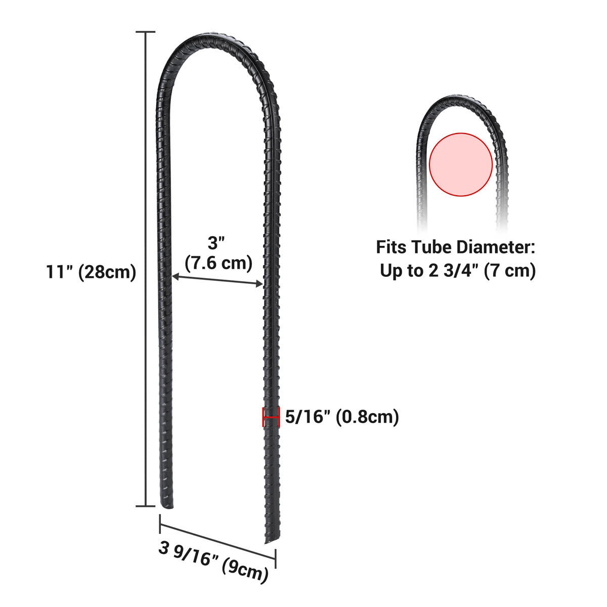 Yescom 11" Trampoline Stakes Dog Playpen Ground Stakes