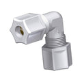 Union Compression Elbow,White,PK5