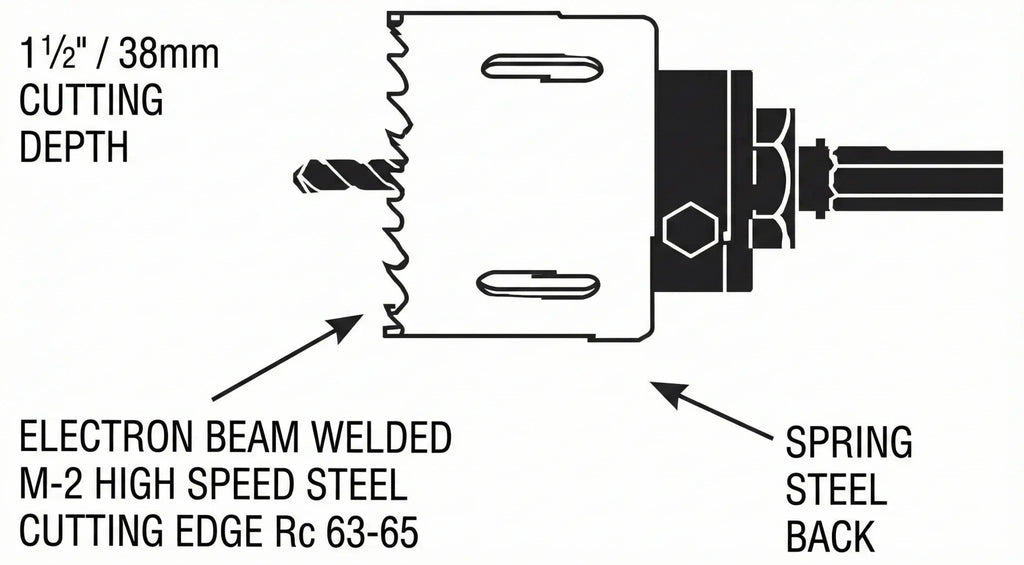 Lenox Bi-Metal Hole Saw for Fire Protection Systems