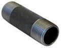 Fire Sprinkler Pipe Nipple 1-1/2 in Black Steel Threaded Connector for Fire Systems | Viking