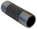 Fire Sprinkler Pipe Nipple 1-1/2 in Black Steel Threaded Connector for Fire Systems | Viking