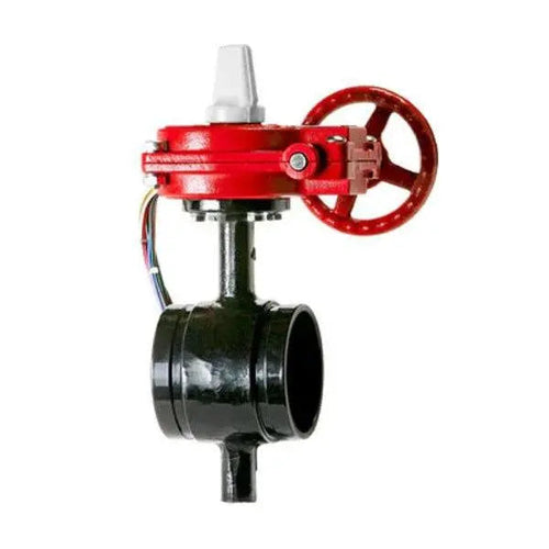 10" Grooved Butterfly Valve Norm Closed Fire Protection