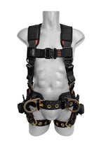 Frontline 100CTB Combat Construction Full Body Harness with Tongue Buckle Legs and Trauma Straps 3X/4X