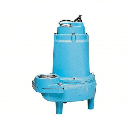 SewageEjectorPump,20ft,0.5hp,115VAC