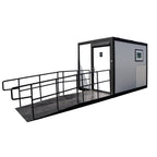 10ft Handicap-Accessible Portable Toilet with Shower