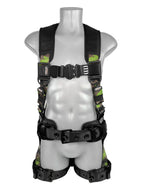 Frontline 110CTB-CF Camouflage Full Body Harness with Aluminum Hardware and Suspension Trauma Straps S