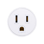 Yescom Light Bulb Plug Adapter Convert E26/E27 to 2/3-Prong Outlet 2ct/pk