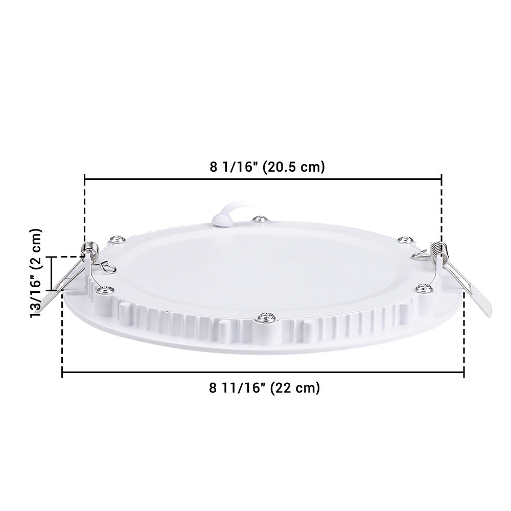 Yescom 18W LED Canless Light Recessed Ceiling Light w/ Driver 1440LM