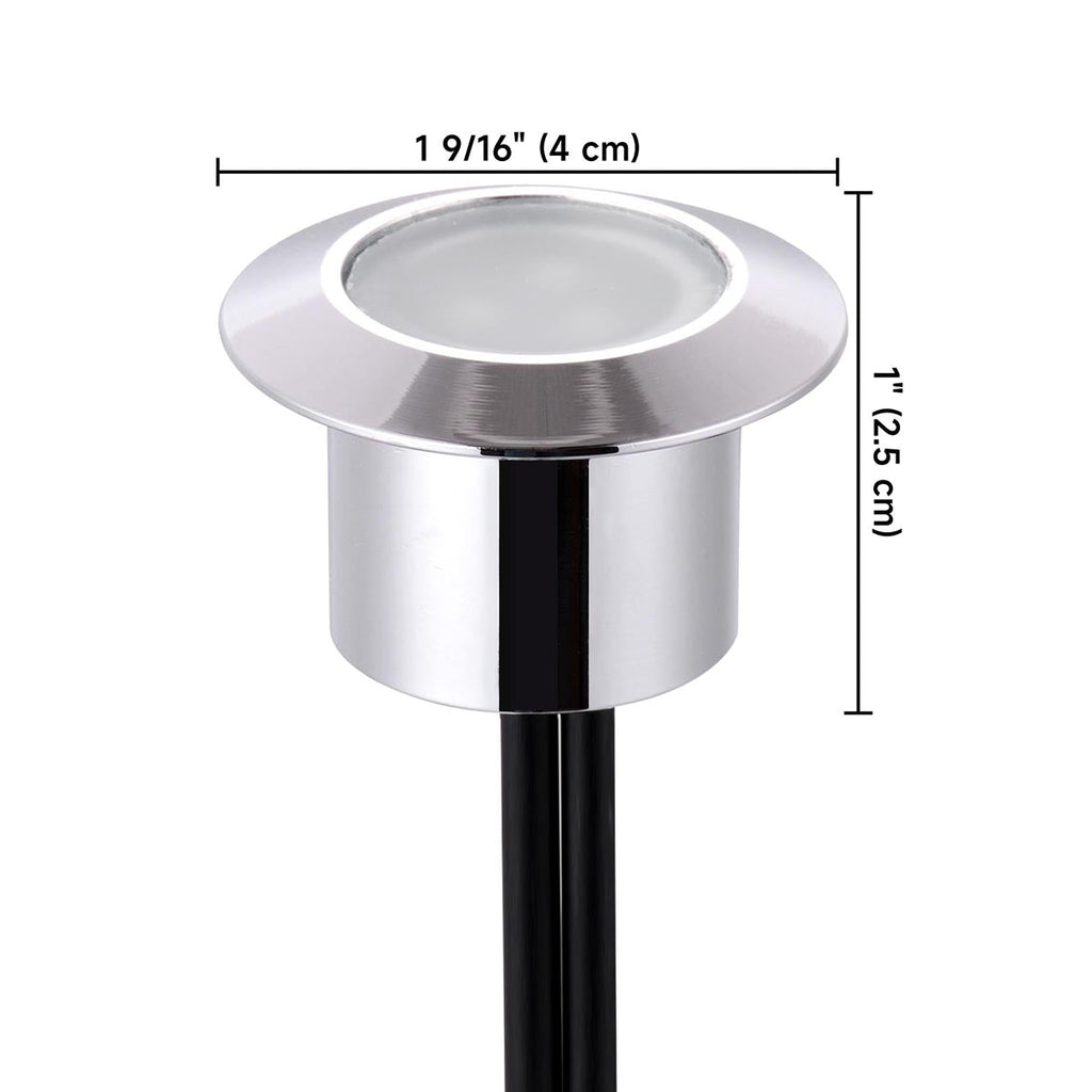 Yescom Recessed LED Deck Light Fixture Transformer Kit 10Pack