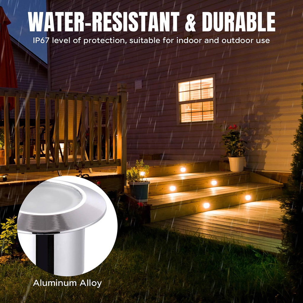 Yescom Recessed LED Deck Light Fixture Transformer Kit 10Pack