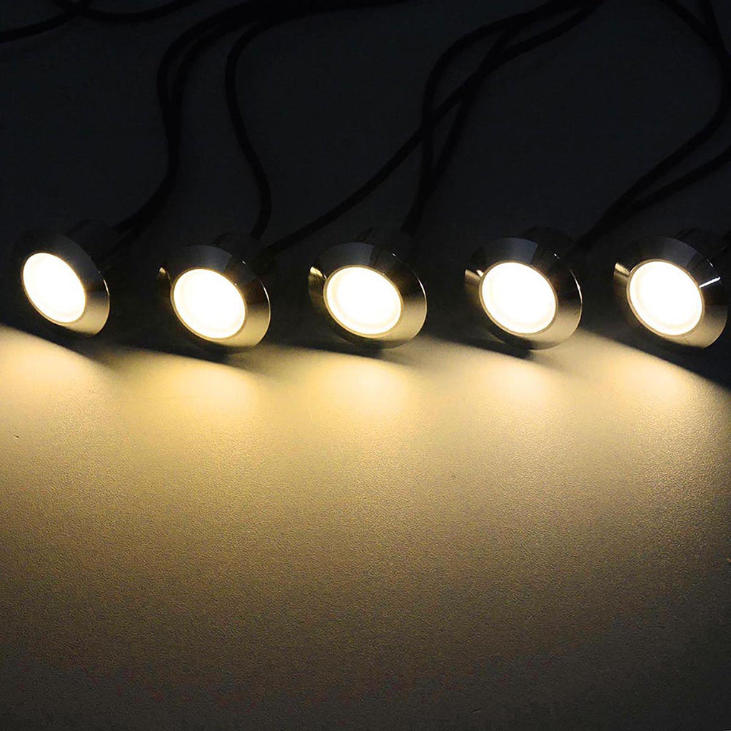 Yescom Recessed LED Deck Light Fixture Transformer Kit 10Pack