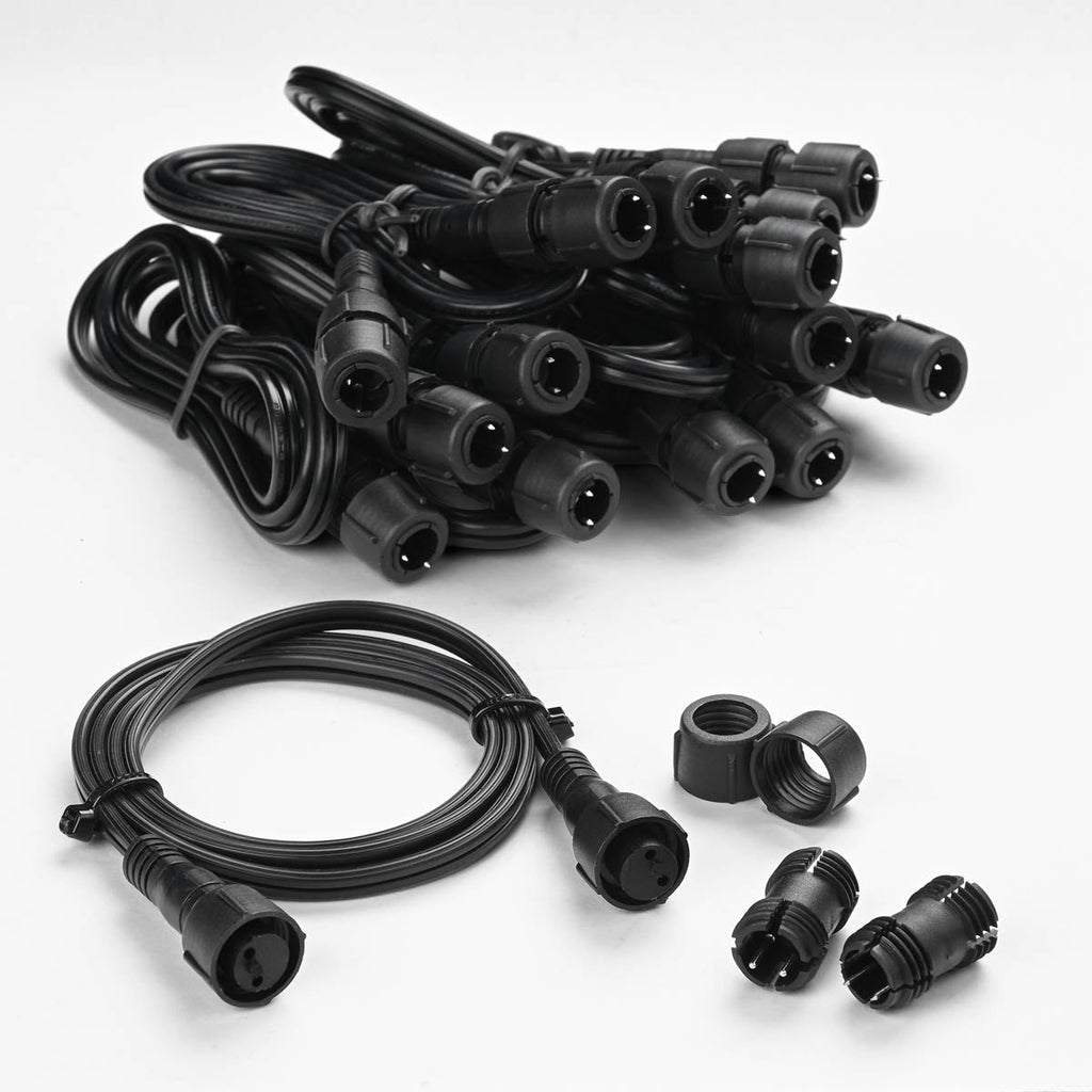 DELight Rope Light Connectors for LED 120V 2 Pin 13mm