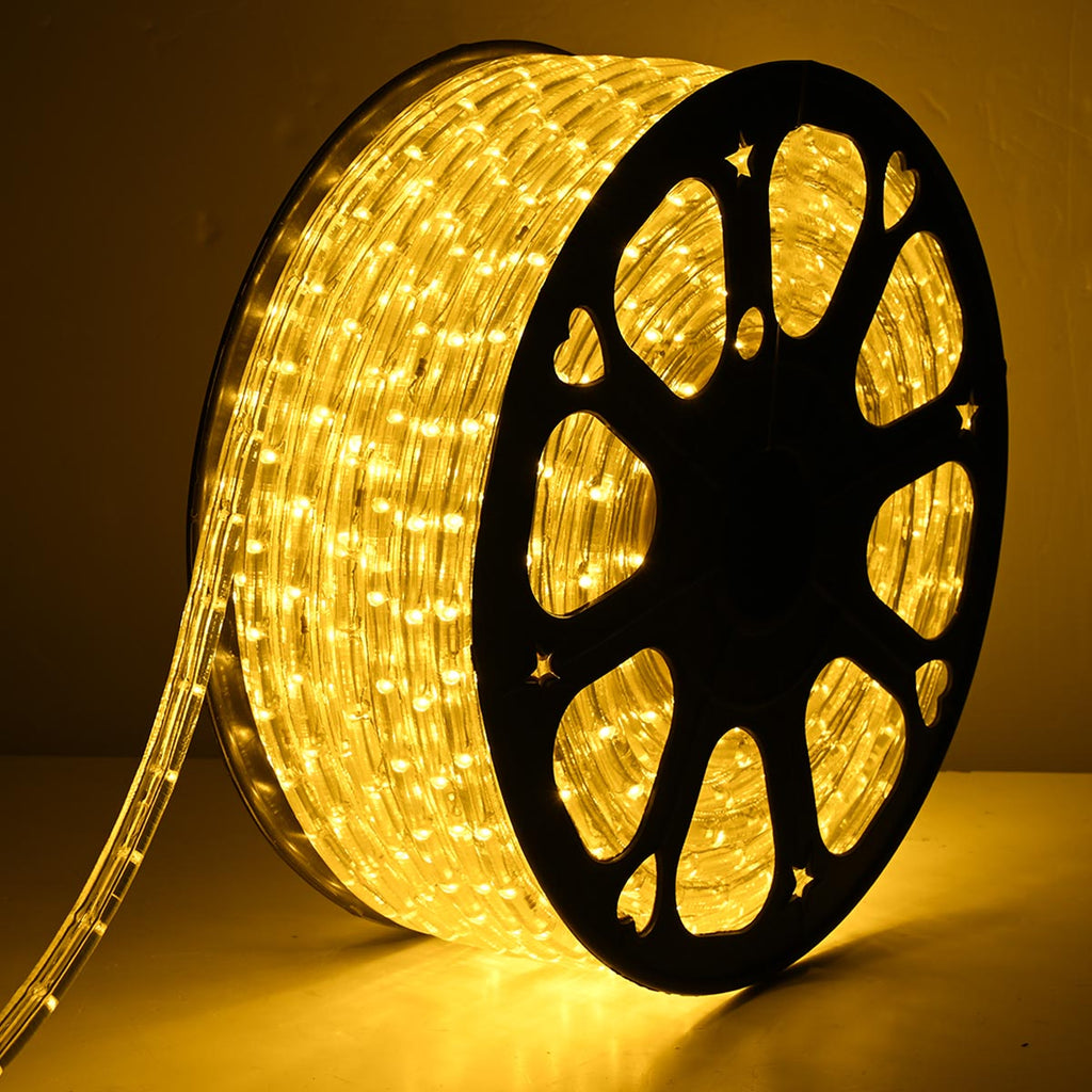 Yescom LumeVine Commercial Rope Light - 120V, 1/2"(13mm), Warm White