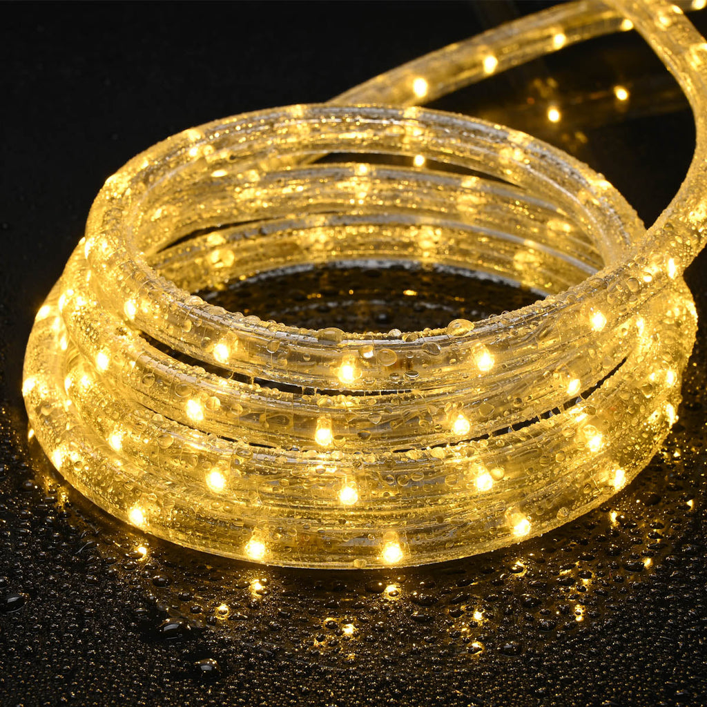 Yescom LumeVine Commercial Rope Light - 120V, 1/2"(13mm), Warm White