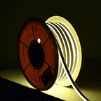 Yescom BiLume RGBW Hardwire Neon Rope Light App & RF Control 120V 100ft