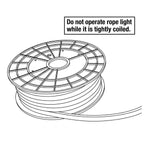 Yescom 150ft Blue LED Rope Light Outdoor for Deck