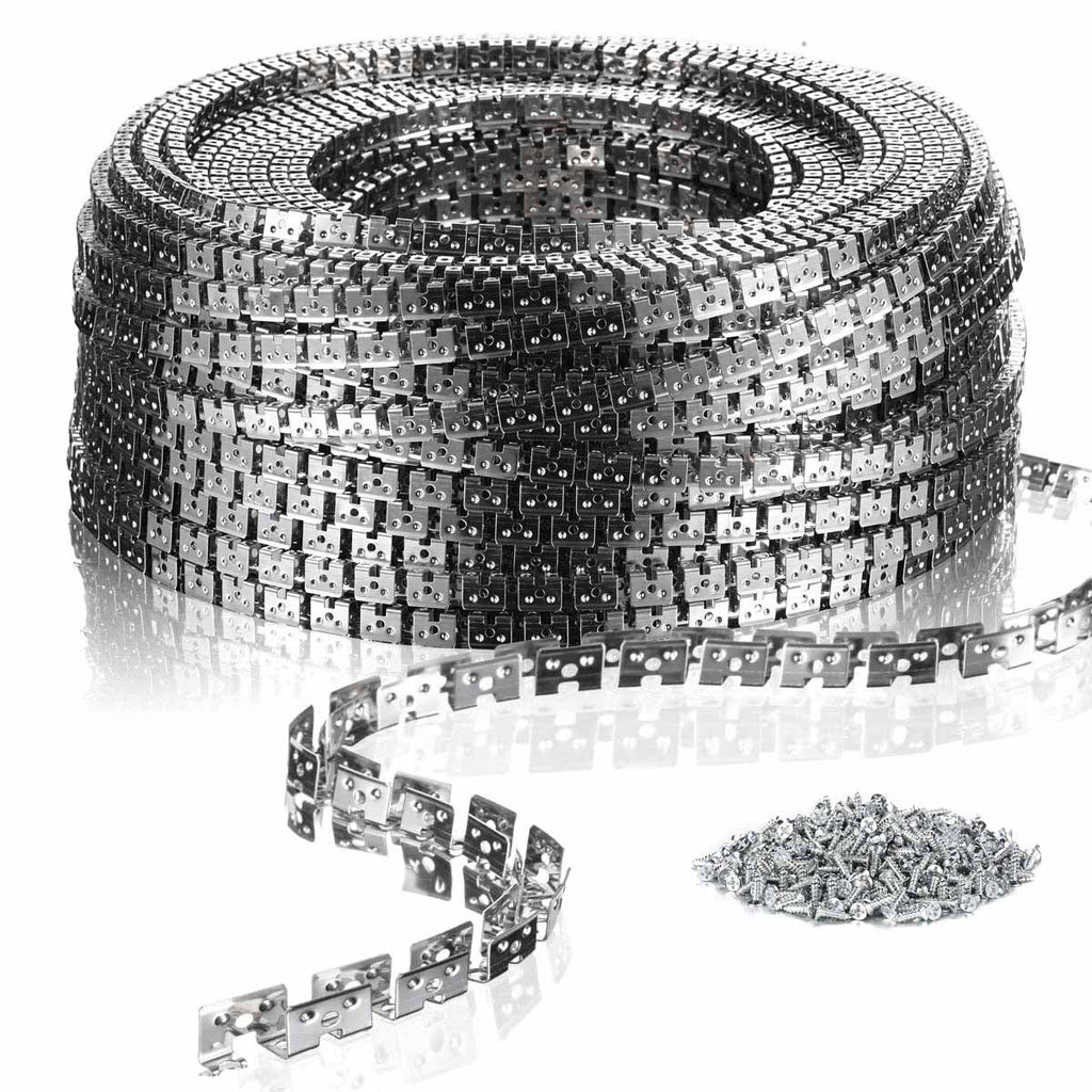 Yescom 328ft 6x12mm Stainless Steel Flexible Clip Channel - For 2700K Neon