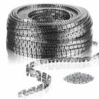 Yescom 328ft 6x12mm Stainless Steel Flexible Clip Channel - For 2700K Neon