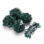 Yescom 110V Commercial String Lights Mini 5mm Xmas Lights 200ft - (4x)50ft