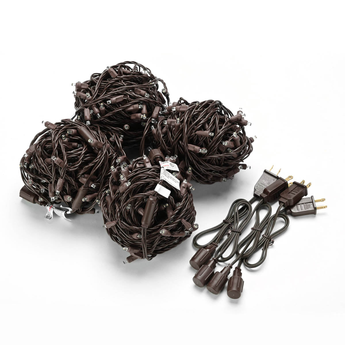 Yescom 110V Commercial String Lights Mini 5mm Xmas Lights 200ft - (4x)50ft