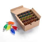 Yescom Commercial Faceted C9 Bulbs (25 Count)