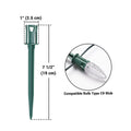 Yescom C7 C9 Christmas Light Clips, Hangers, Stakes, End Caps